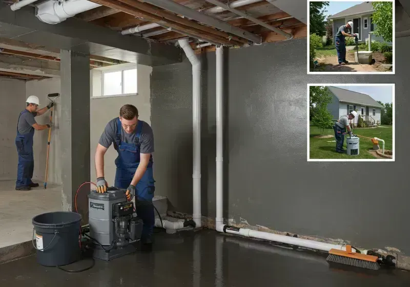 Basement Waterproofing and Flood Prevention process in Glendale, MO